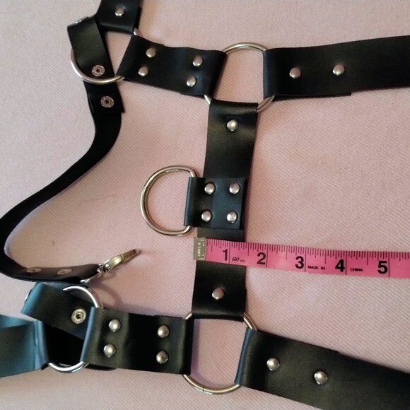 Faux Leather Bondage Strap Harness - Picture 6 of 6